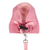 Peitoral Urban Puppy para Cães Colete Aerado Rosa - Tamanho PP