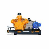 Compressor De Ar Alta Pressão Sobre Base Trifásico Contínuo 10hp 220/380v 000740 Chiaperini