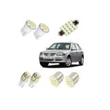 Led Pingo E Torpedo Vw Gol Farolete Placa Teto Ré Kit