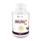 Imuni C + Arginina Cálcio Vitamina C D Zinco 60 Comprimidos