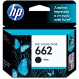 Cartucho HP 662 Preto Original - CZ103AB
