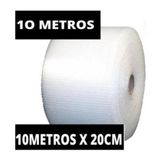 Bobina Rolo Plástico Bolha 20cm X 10 Metros - Em Caixa