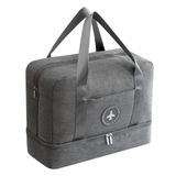 Bolsa De Mão Para Viagem Cor : Cinza