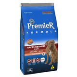 Premier Cães Adultos De Raças Grandes Frango Light 15 Kg