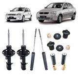 4 Amortecedores + Batentes Corsa Frente Montana/maxx/novo