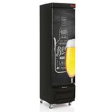 Refrigerador Vertical Cervejeira 127V Frost Free Gelopar Preto