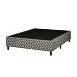 Box Casal Universal 138x188x25 Plumatex Preto