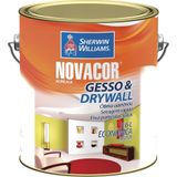 Tinta Acrílica Novacor Gesso &amp; Drywall Branco 3,6 Litros