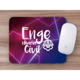 Mouse Pad Emborrachado Personalizado Profissões Engenharia Civil