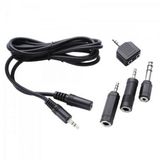 Kit Adaptador C/4 + Cabo P2 St + J2 St 1,80m Cbpd0004 Preto Generico