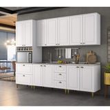 Cozinha Completa 5 Peças Americana Henn Branco