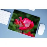 Mouse Pad Emborrachado Personalizado Coleção Flores Floral, 40 X 30 Rosas