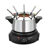 Panela Elétrica De Fondue Elétrico Le Gourmet Ii Fd-02 220v-preto/prata