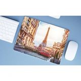 Mouse Pad Emborrachado Personalizado 40 X 30 I Love Travel