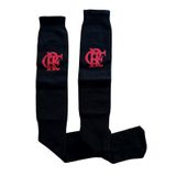 Meião Infantil Flamengo Preto Campo Oficial