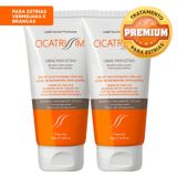 Cicatrissim Creme Para Estrias Vermelhas/brancas 2 Unidades