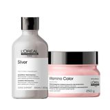 Kit Loreal Para Cabelos Coloridos Shampoo E Máscara -l&#39;oreal