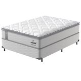 Cama Box Casal Amsterdã Pillow Top E Molas Ensacadas Probel