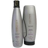 Shampoo e Mascara Matizante Aneethun Blond System