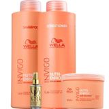 Kit Enrich Shampoo, Cond, Máscara E Oil Reflections -wella