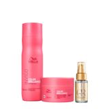 Kit Shampoo, Máscara Brilliance E Oil Reflections - Wella
