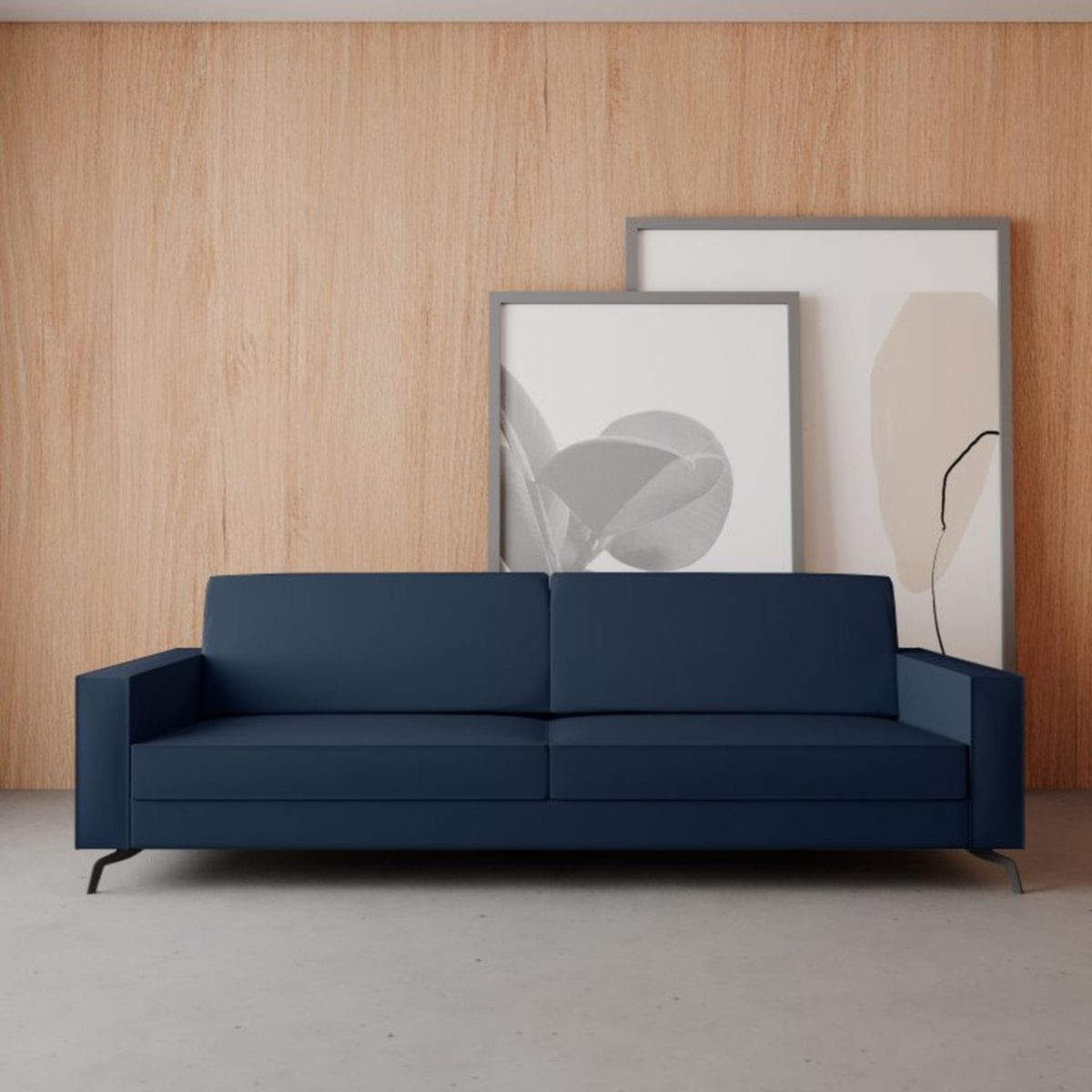 Sofá 2 Lugares Fly Neo Azul Jeans