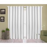 Cortina Corta Luz 3,00m X 1,80m 100% Blackout Pvc Branco