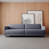 Sofa 4 Lugares Live Neo Cinza Claro/Cinza Chumbo