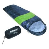 Saco Dormir Viper 5ºc A 12ºc - Preto E Verde