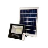 Refletor Holofote Ultra Led Solar 100w Placa Solar+ Controle