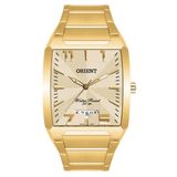 Relógio Orient Masculino Ggss1007 C2kx Dourado Quadrado