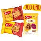 Kit Biscoitos Bauducco Em Sache Cereale Maizena Cracker