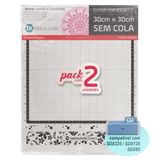 Kit 2 Bases De Corte 30x30 Brother Scanncut Sdx - Sem Cola
