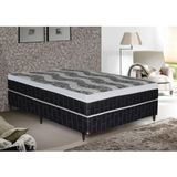 Cama Box Umaflex Acoplado Native 138x188x46 Preto