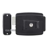 Fechadura Elétrica Com Mini Abertura - 12v - Preto - Agl