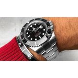 Relogio Eta Sea Dweller Black Dial Aço 904l Base Eta 2840