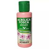 Tinta Acrílica Acrilex -rosa Antigo- Fosca 60ml Artesanato