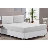 Lençol Cama King Size Cor Branca Macio 400f 3 Peças