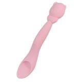 Colher Em Silicone Porquinho Rosa - Marcus &amp; Marcus