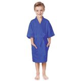 Roupao Lepper Infantil Confetti Felpudo M Azul