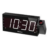 Radio Relógio Mesqool Am Fm Vibrante Com Projeção De Tempo