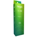 Tubo Com 24 Pilhas Alcalinas Aa Elgin