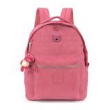 Mochila Notebook Crinkle Up4you Chaveiro Pelúcia Dino Vinho