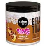 Salon Line To De Cacho Gelatina Linhaça 550g