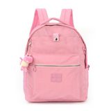 Mochila Notebook Crinkle Up4you Chaveiro Pelúcia Dino Rosa