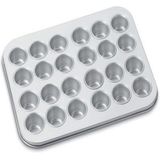 Cuisinart AMB-24MMP Chef's Classic Nonstick Bakeware 24-Cup Mini Muffin Pan, Prata