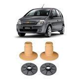 2 Kit Batente Suspensão Traseira Meriva 2009 2010 2011 2012