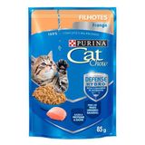 Ração Úmida Sachê Cat Chow Frango Gatos Filhotes 85 G