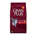 Ração Gran Plus Gatos Adultos Carne/arroz 3kg