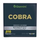 Encordoamento Giannini Cobra Nanotec Violão Aço .010 Geefle